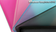 Гибкий резиновый чехол-накладка на Lenovo A316i,  A-316i,  A 316 i,  A316